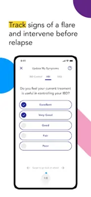 My IBD Care Crohn’s & Colitis android App screenshot 2